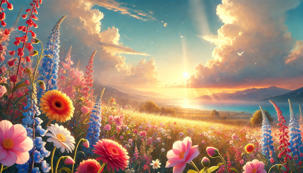 E코드 찬양 - 꽃들도 (이곳에 생명샘 솟아나) 악보 다운로드 및 묵상 1 image 7