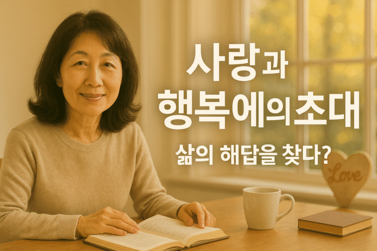 양은순 작가의 ‘사랑과 행복에의 초대’, 삶의 해답?