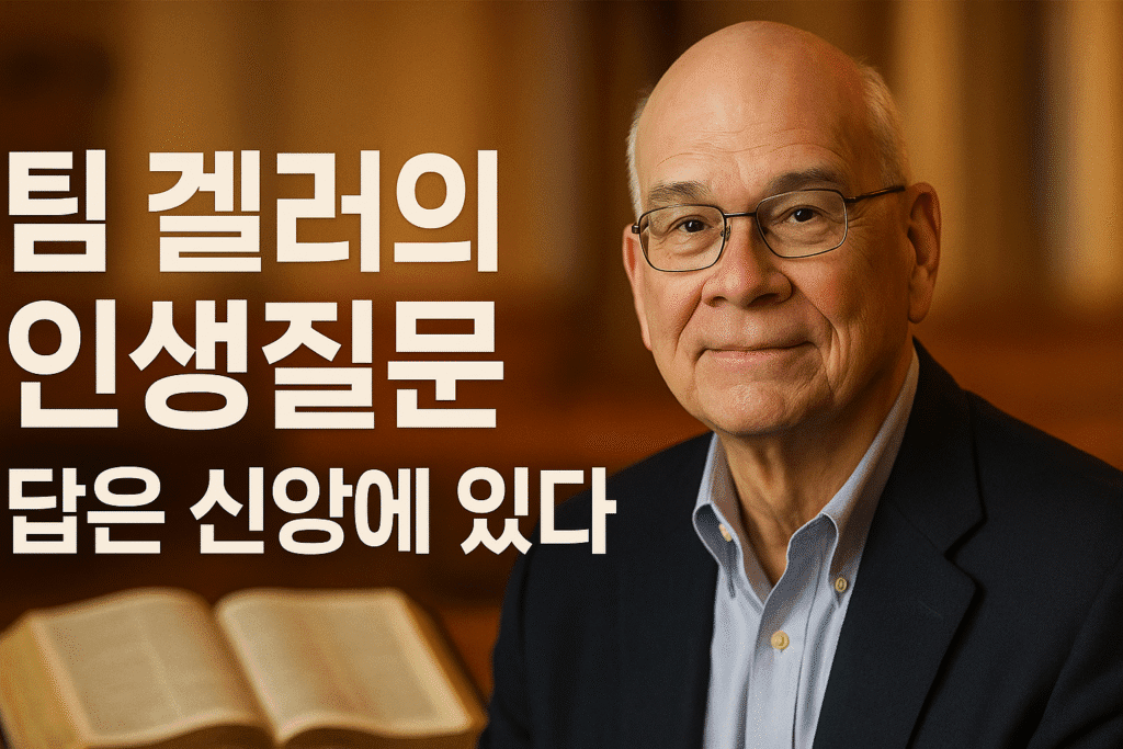 팀 켈러의 인생질문 답은 신앙에 있다 1 팀 켈러의 인생질문 답은 신앙에 있다