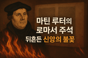 마틴 루터의 로마서 주석 뒤흔든 신앙의 불꽃